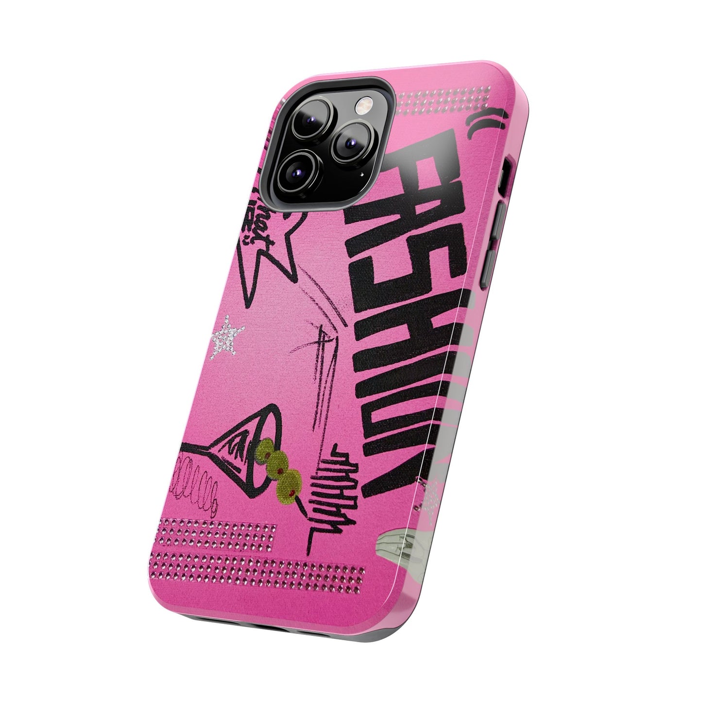 "high fashion pt. 2" airbrush iPhone case
