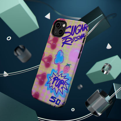 MagSafe "sugar rush" airbrush iPhone case