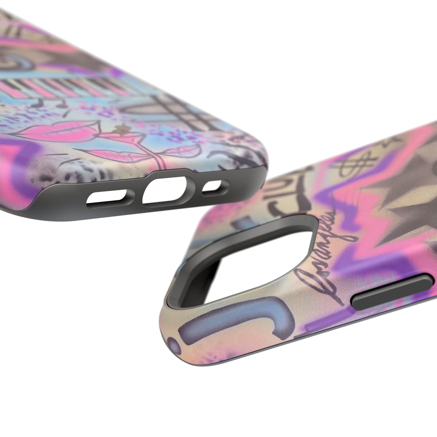 MagSafe "jazz club" airbrush iPhone case