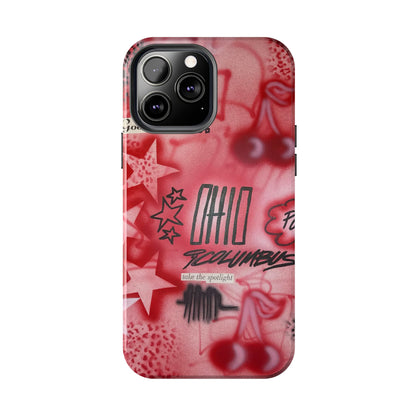 "columbus, ohio" airbrush iPhone case