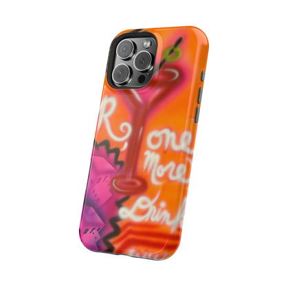MagSafe „noch einen Drink“ Airbrush-iPhone-Hülle
