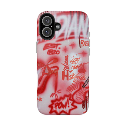 "indiana university" airbrush iPhone case