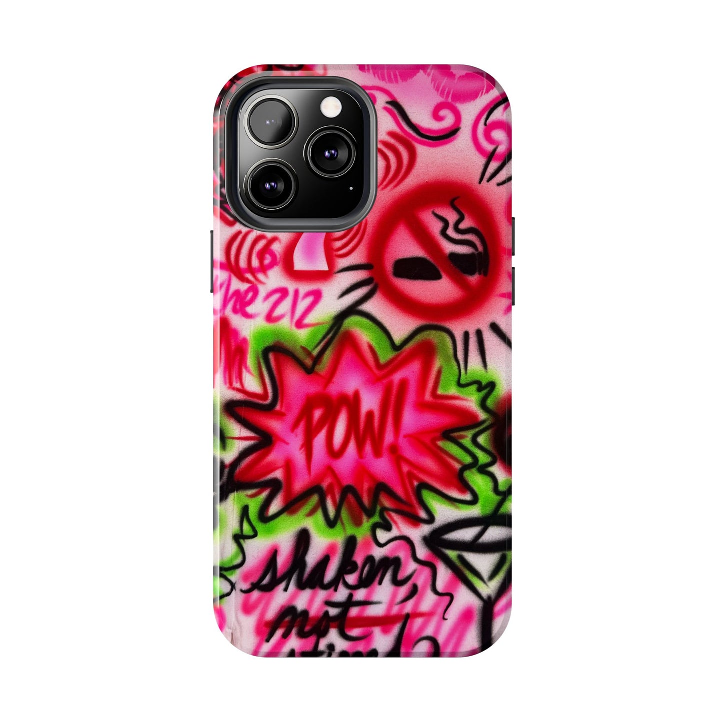 "in the 212" airbrush iPhone case