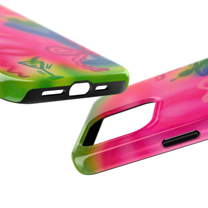 "bow martini" airbrush iPhone case