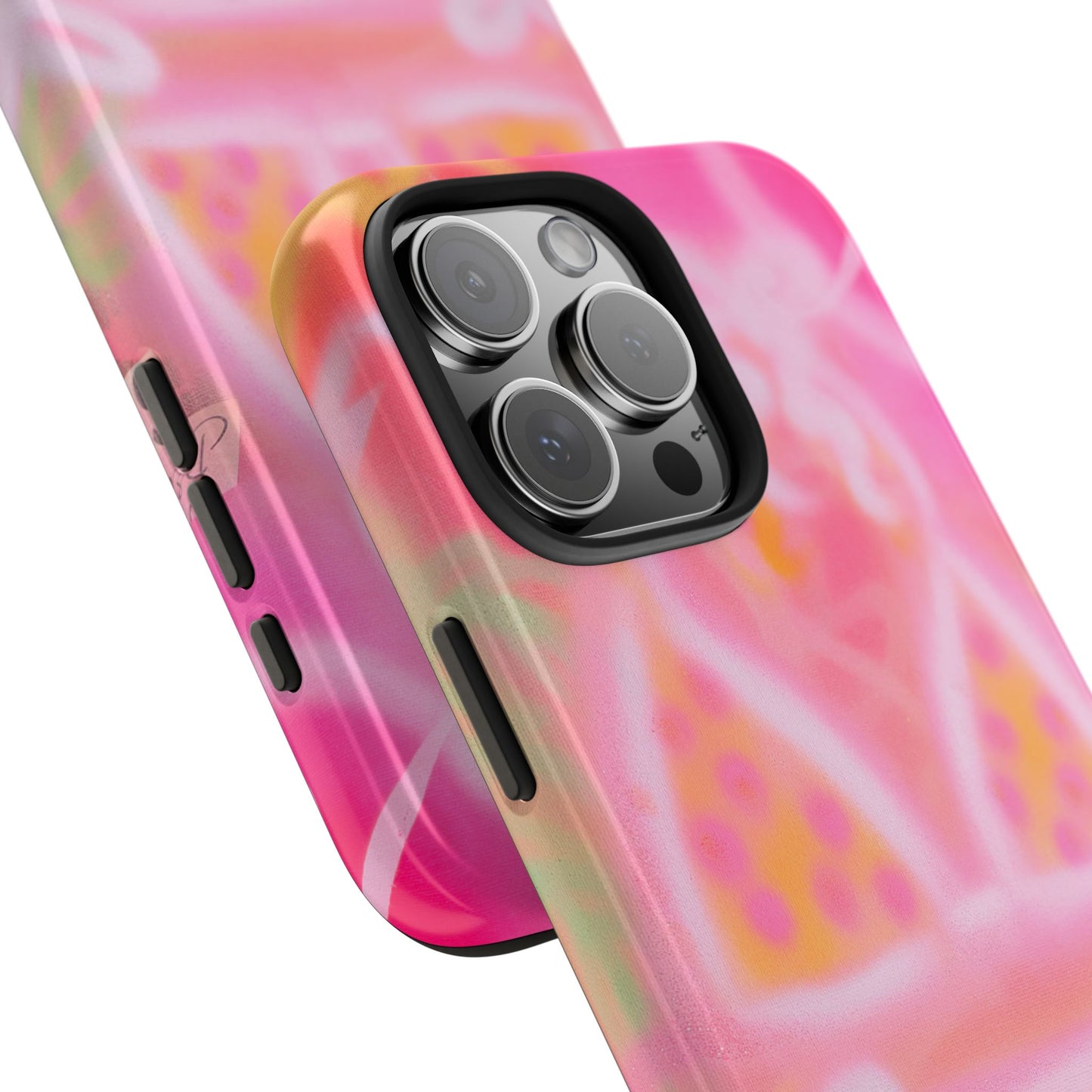 "yellow polka dot bikini" airbrush iPhone case