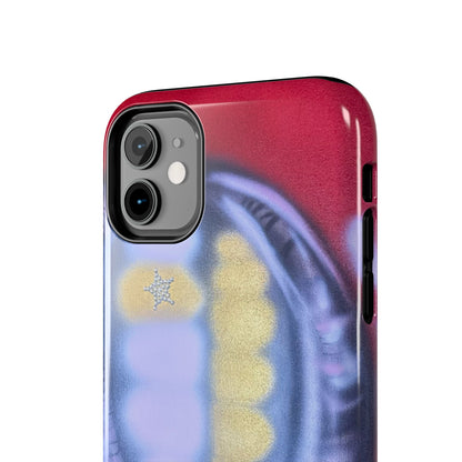 "bite me bling" airbrush iPhone case