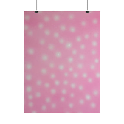 "strawberry swirl polka dot" airbrush rolled print