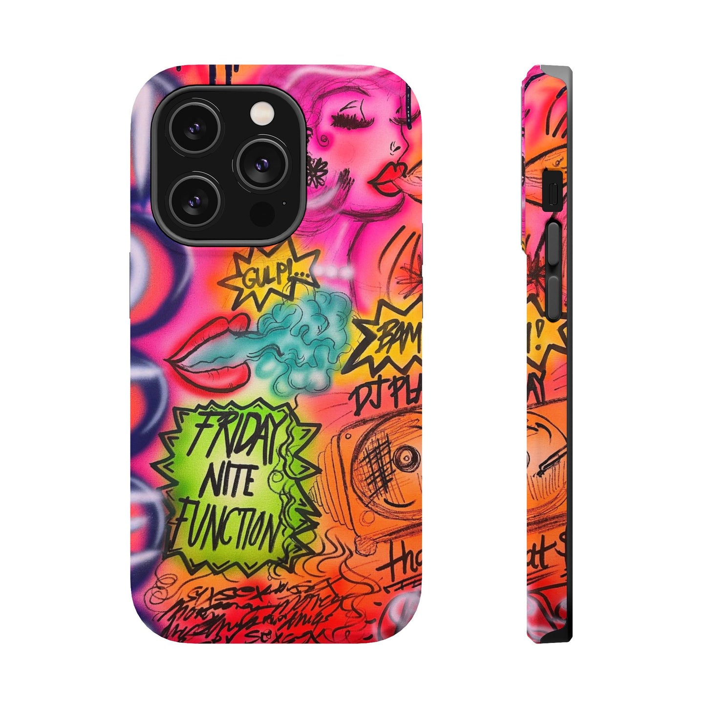 MagSafe „Vegas Ventures“ Airbrush iPhone-Hülle