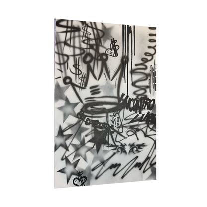 early access airbrush rolled print