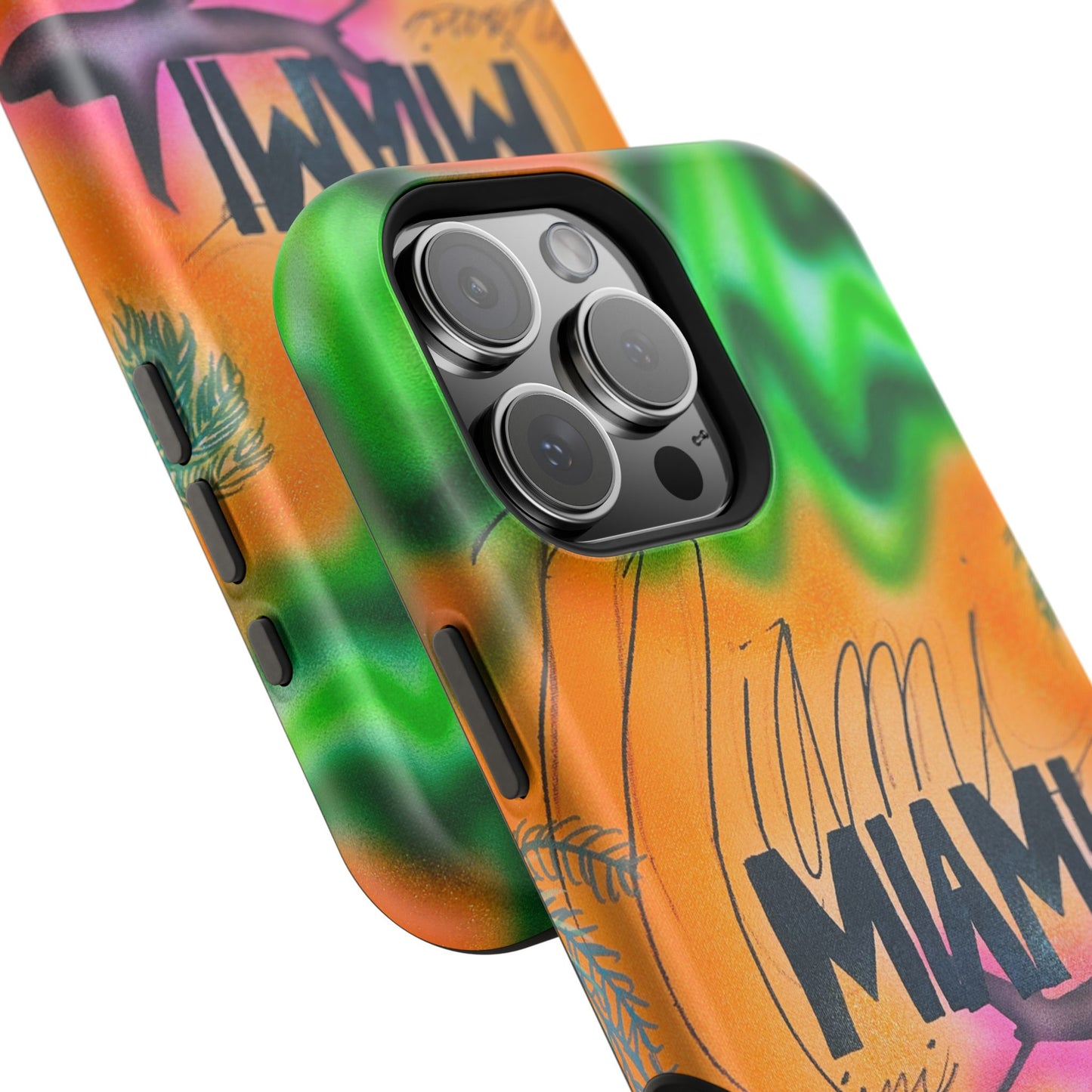 MagSafe "miami, fl" Airbrush iPhone Hülle