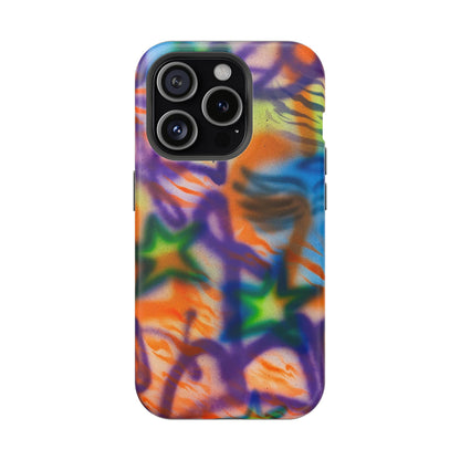 MagSafe "streetwear angel" airbrush iPhone case