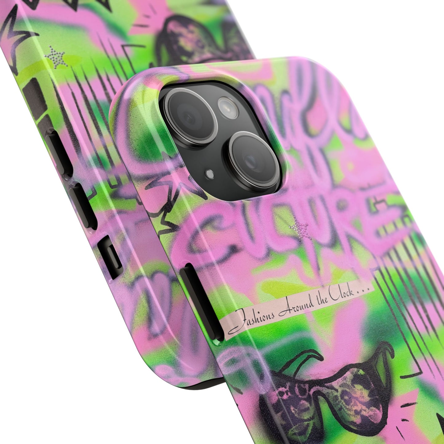 "green camo" airbrush iPhone case