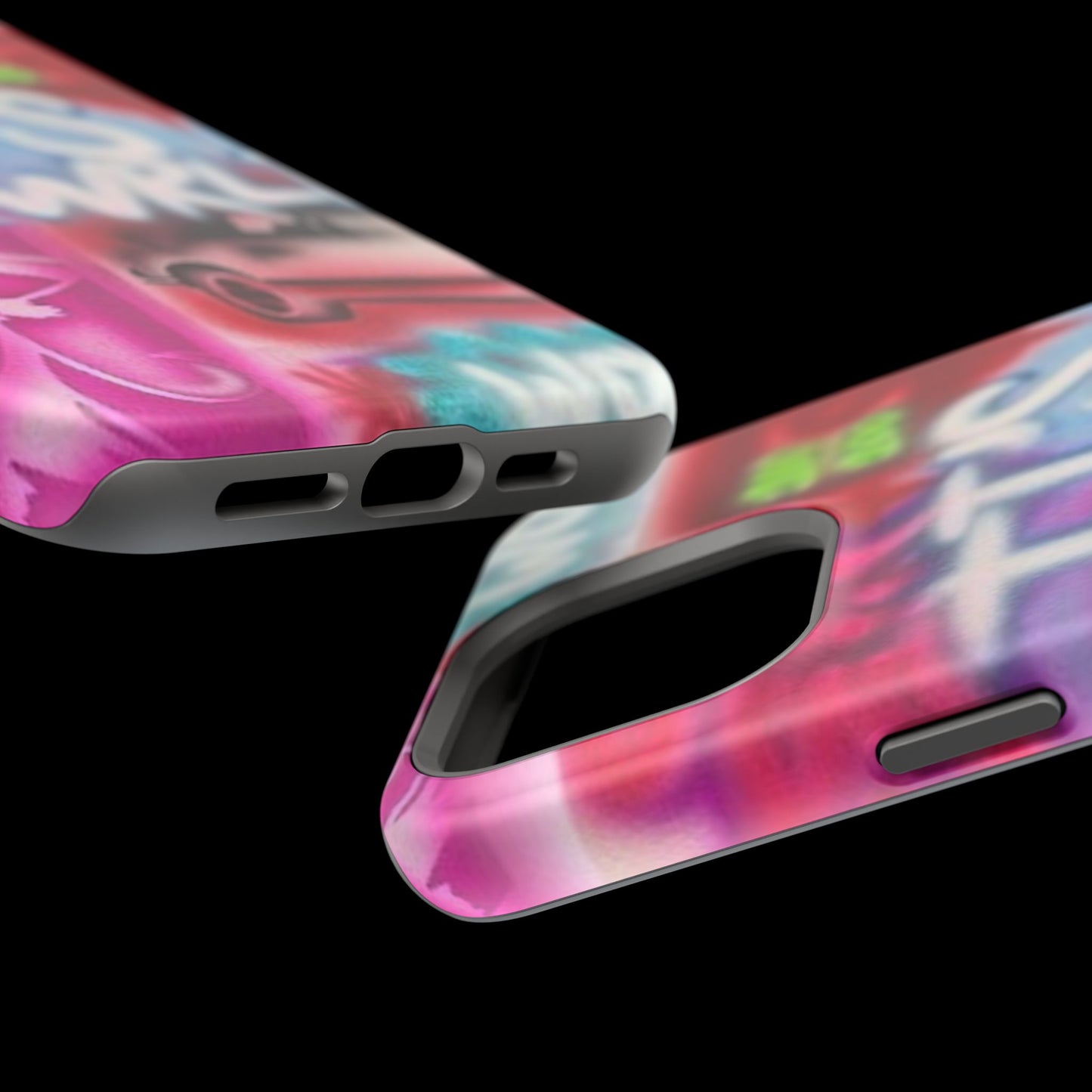 MagSafe „its ur WRLD“ Airbrush iPhone Hülle