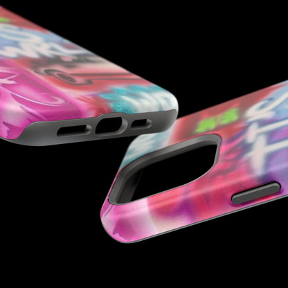 MagSafe „its ur WRLD“ Airbrush iPhone Hülle