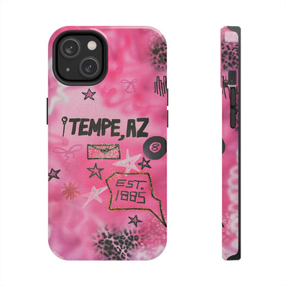 "tempe, az pt. 2" airbrush iPhone case