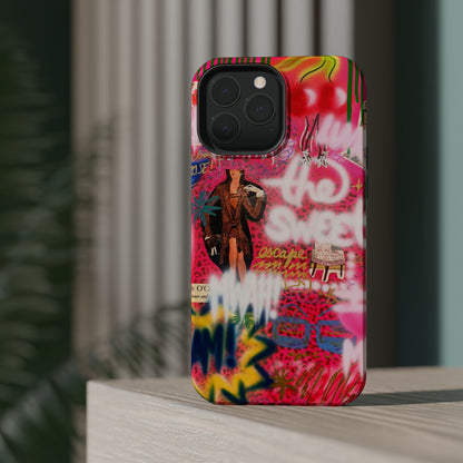 MagSafe "Sweet Escape" Airbrush iPhone Hülle
