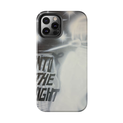 "into the night" airbrush iPhone case