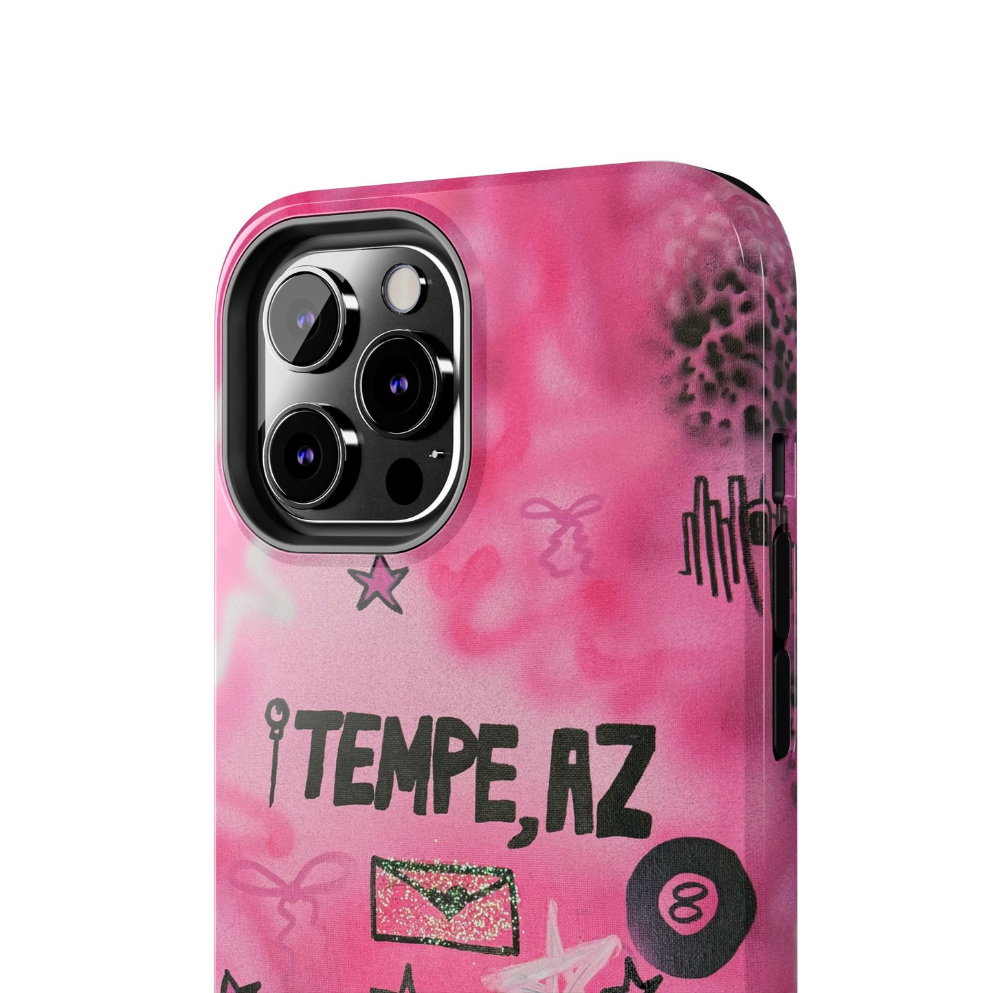 "tempe, az pt. 2" airbrush iPhone case