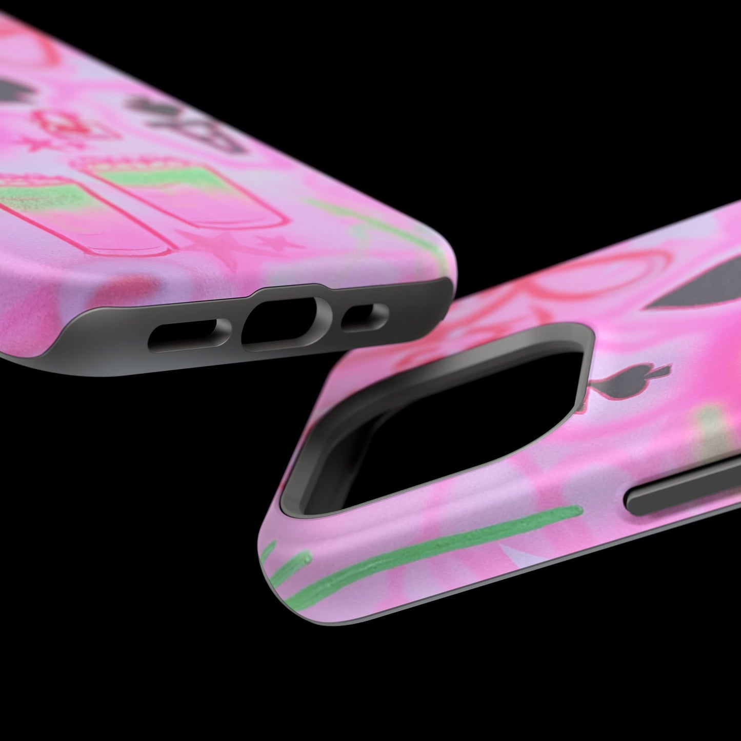 MagSafe "lucky ace" airbrush iPhone case