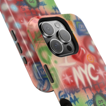 MagSafe "i <3 NYC" airbrush iPhone case