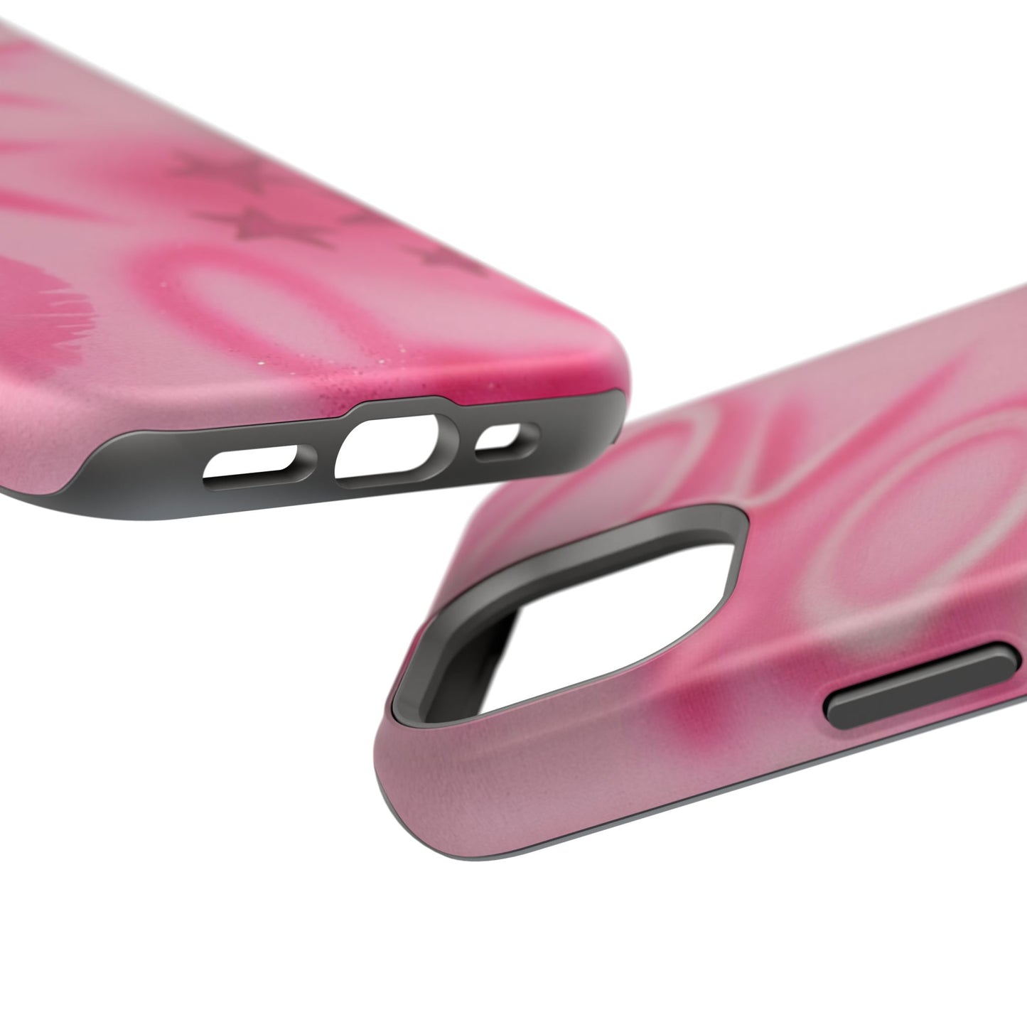 MagSafe "perfectly pink" airbrush iPhone case