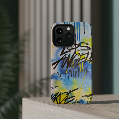 MagSafe "los angeles" airbrush iPhone case