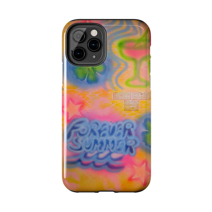 "forever summer" airbrush iPhone case