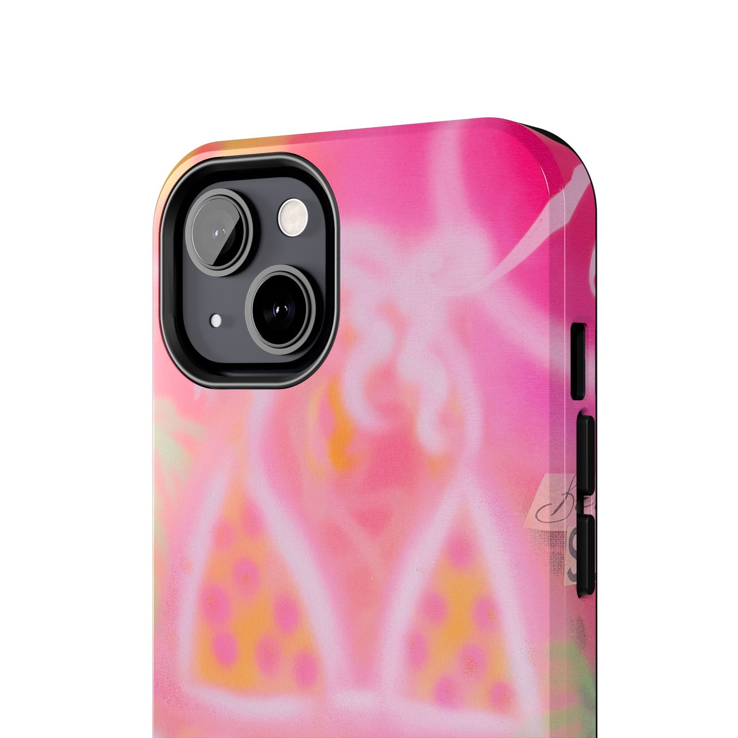 "yellow polka dot bikini" airbrush iPhone case