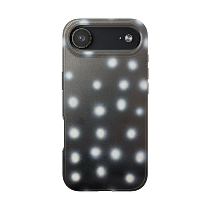 "coconut noir polka dot" airbrush iPhone case