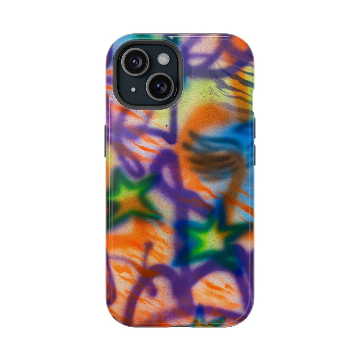 MagSafe "streetwear angel" airbrush iPhone case