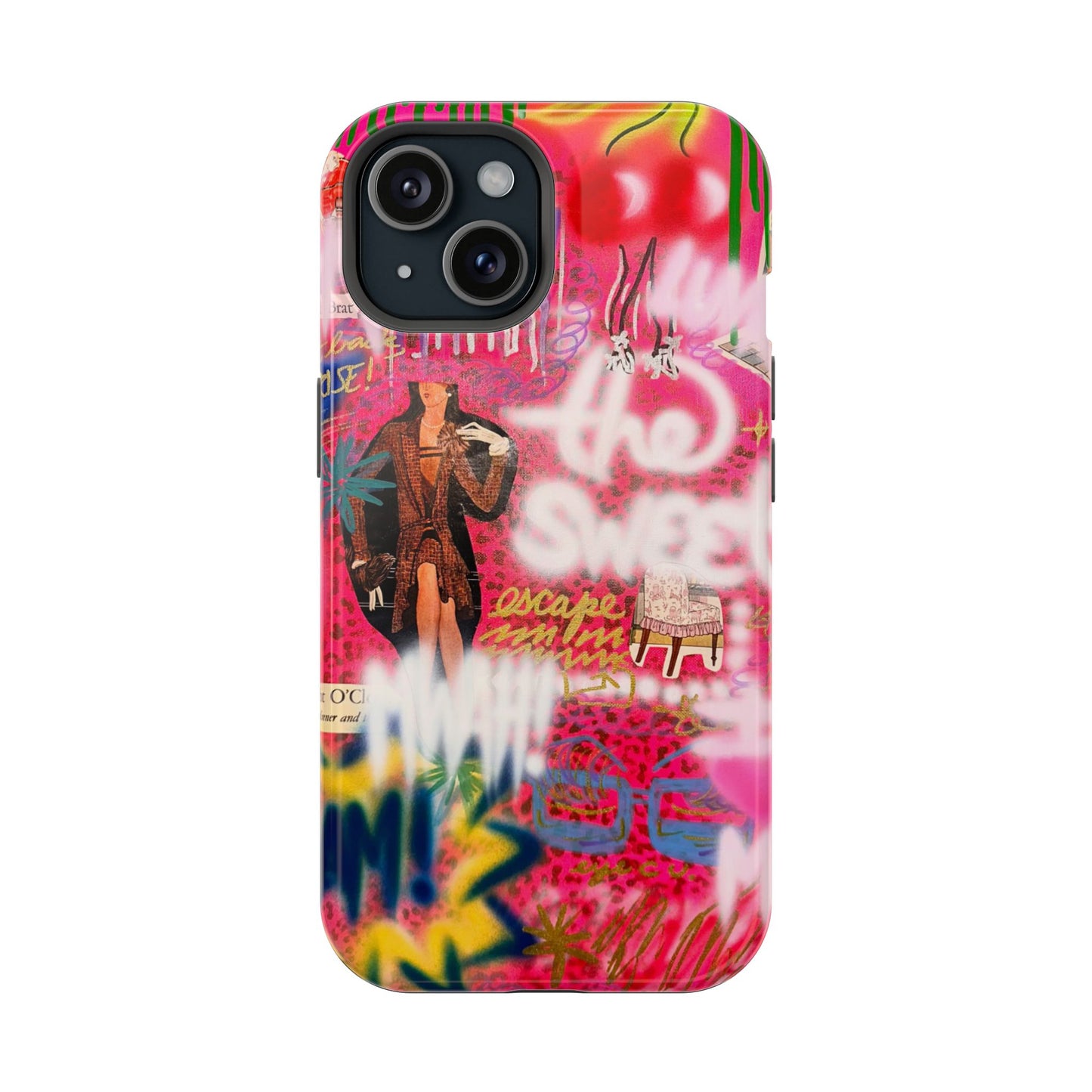 MagSafe "Sweet Escape" Airbrush iPhone Hülle