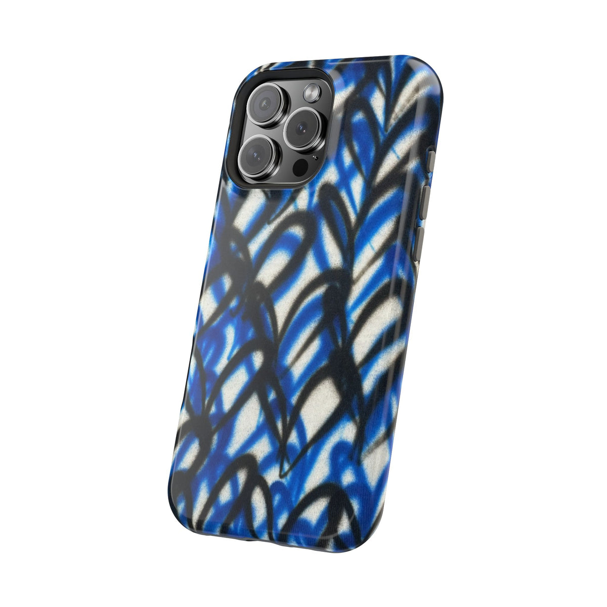 MagSafe "abstract hearts" airbrush iPhone case