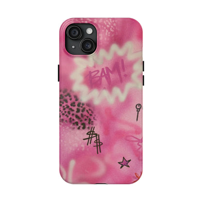 "BAM!" airbrush iPhone case