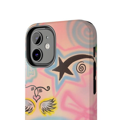 "star energy" airbrush iPhone case