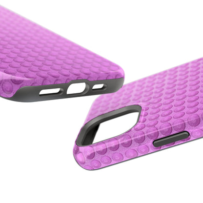 MagSafe "pink studs" airbrush iPhone case