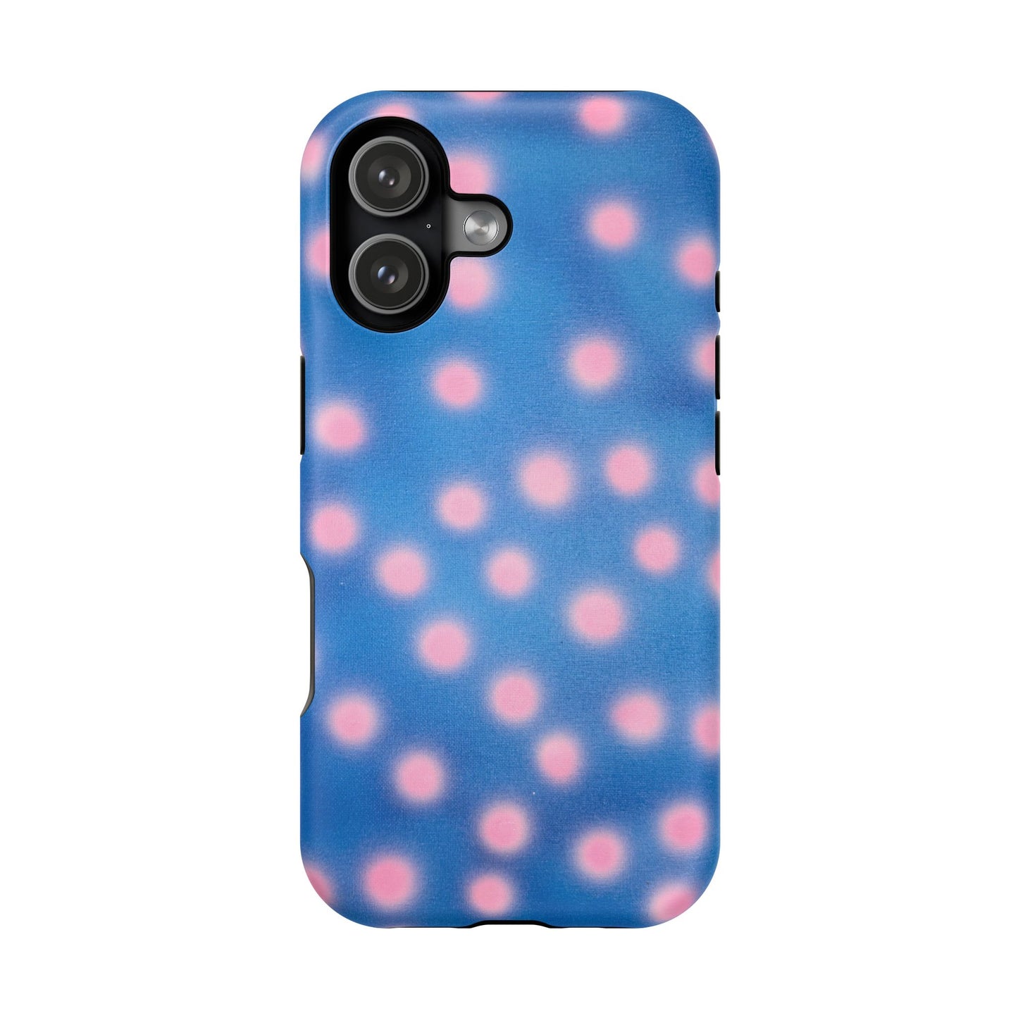 MagSafe „Zuckerwatte-Sorbet-Tupfen“ Airbrush iPhone-Hülle