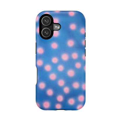 MagSafe „Zuckerwatte-Sorbet-Tupfen“ Airbrush iPhone-Hülle