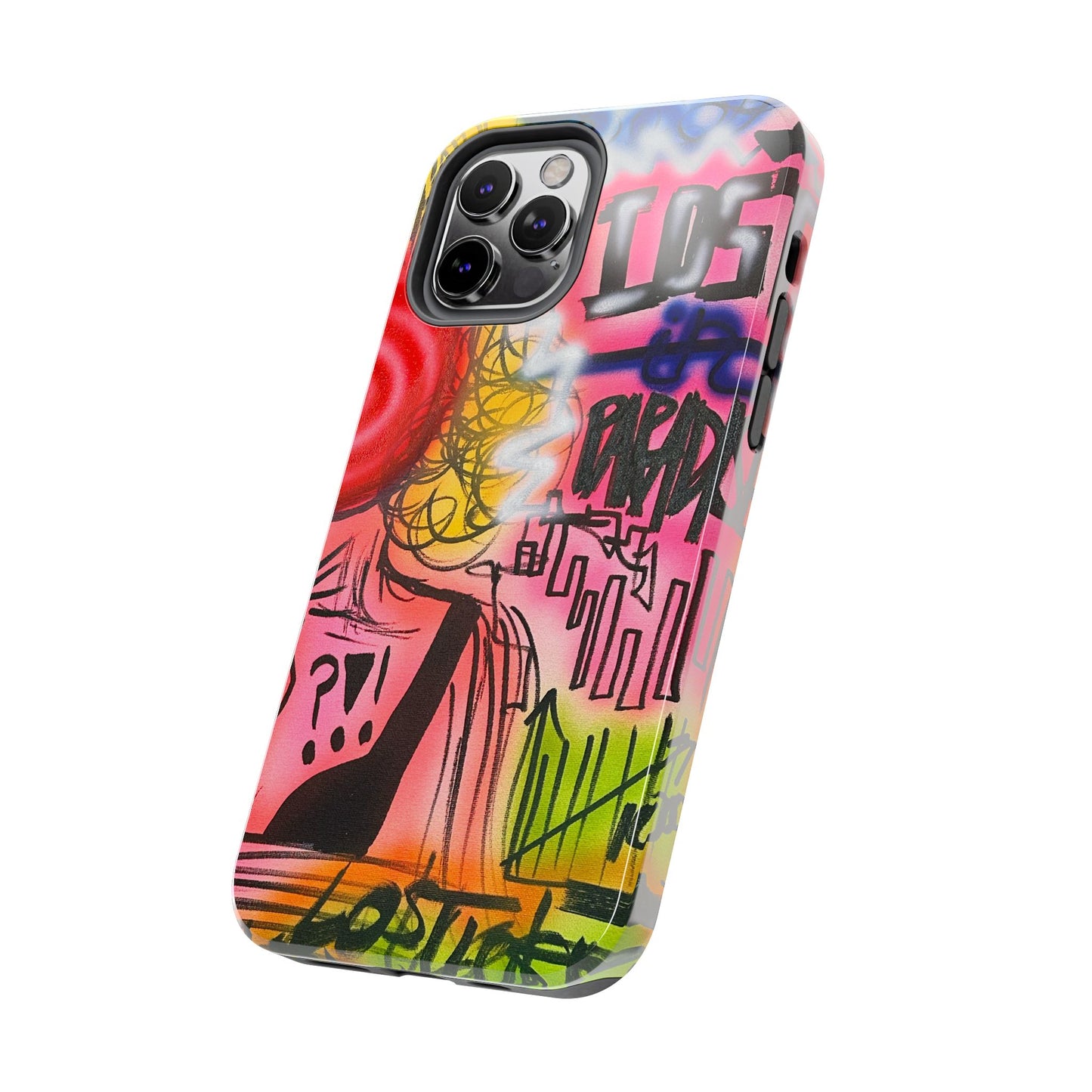 "lost in paradise" airbrush iPhone case