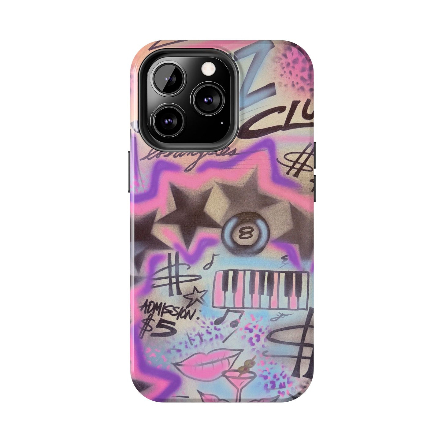 "the jazz club" airbrush iPhone case