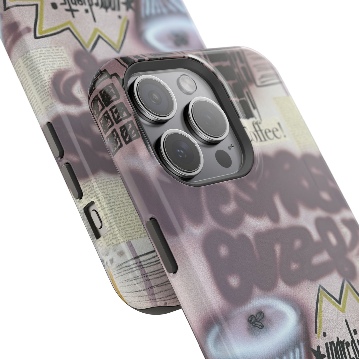 MagSafe "espresso martini" airbrush iPhone case