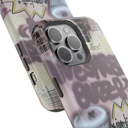 MagSafe "espresso martini" airbrush iPhone case