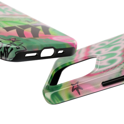 "so lucky" airbrush iPhone case