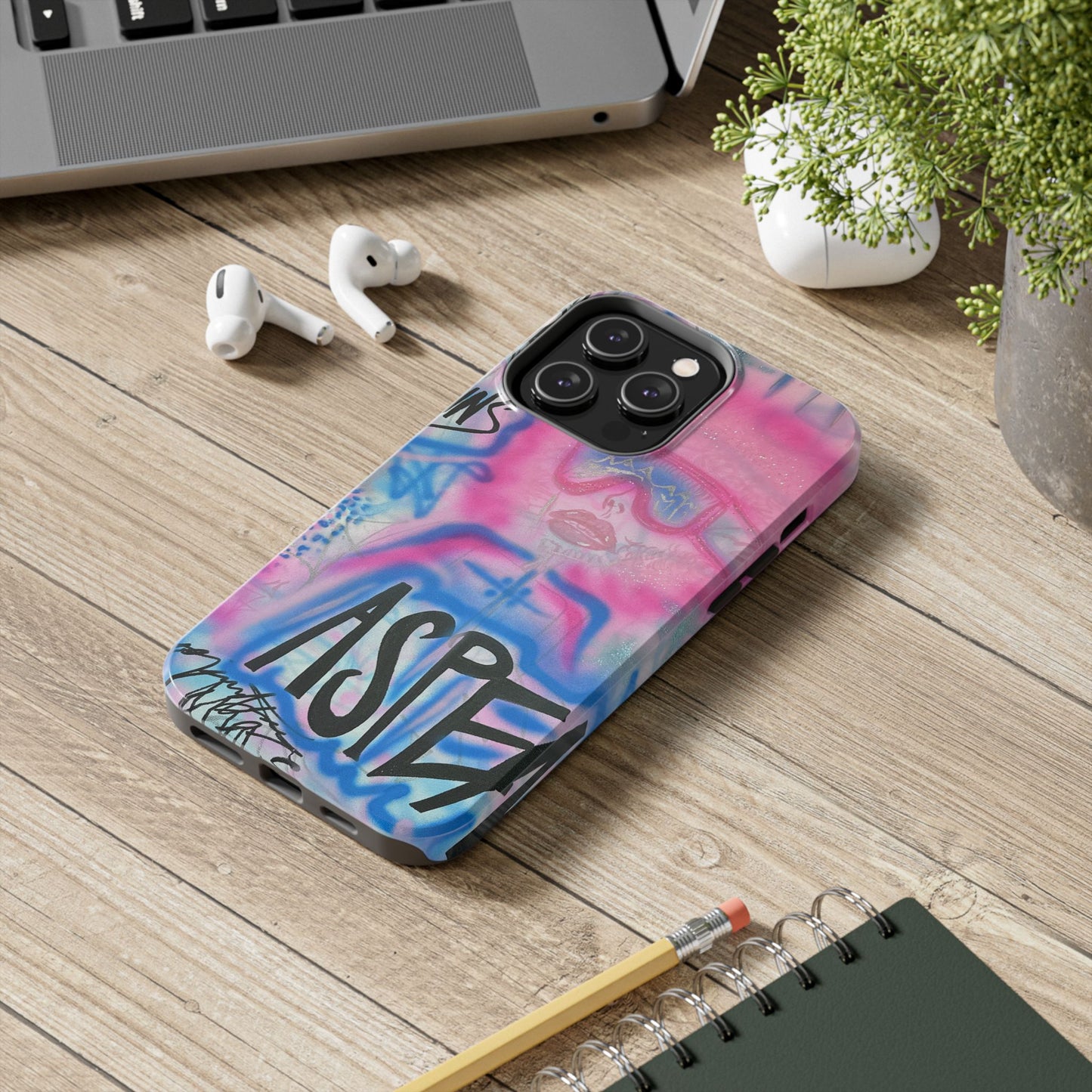 "aspen aspirations" airbrush iPhone case