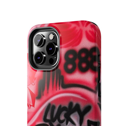 "LUCKY YOU! PT. 2" airbrush iPhone case
