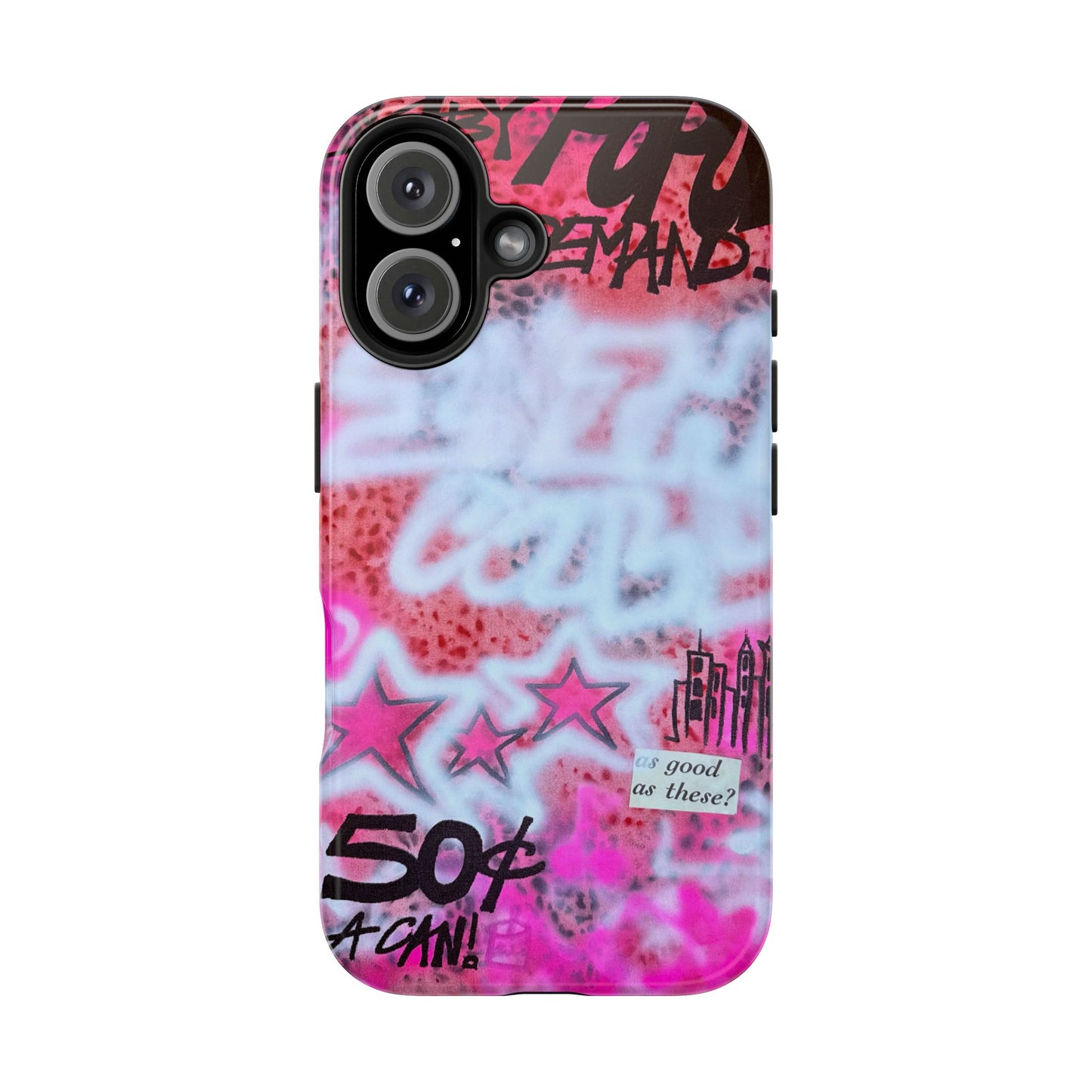 "in the wild" airbrush iPhone case