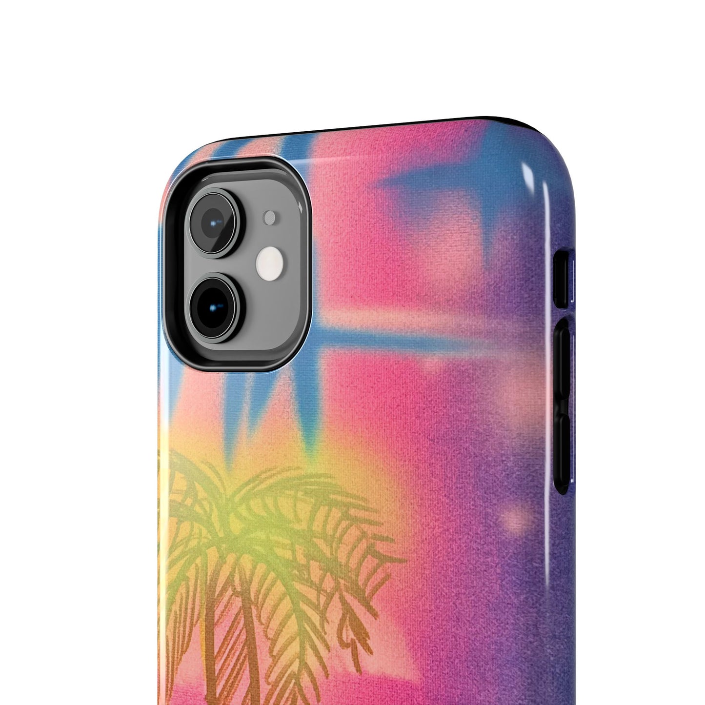 "glowy night" airbrush iPhone case