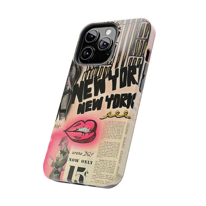 "new york, new york!" airbrush iPhone case
