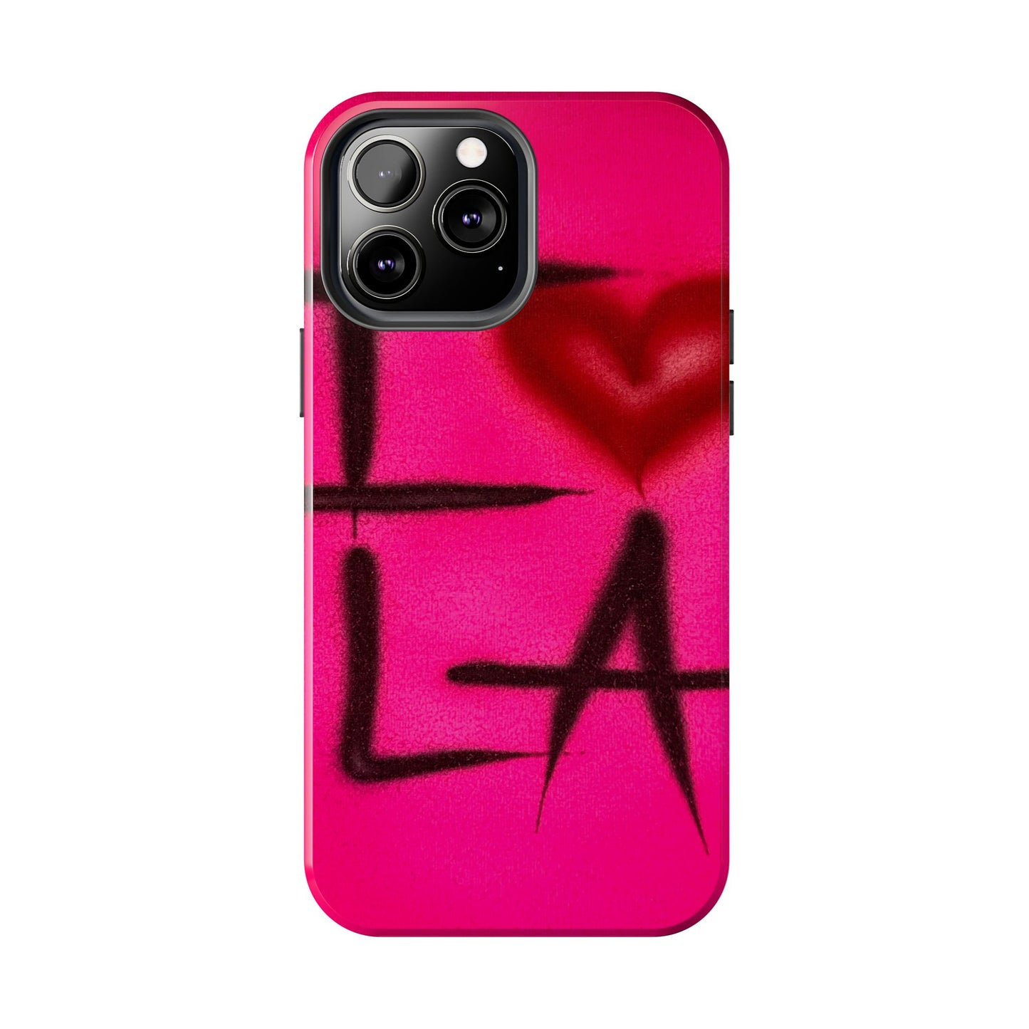 "I <3 LA" airbrush iPhone case