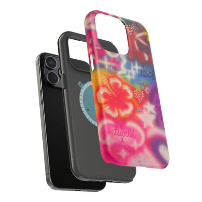 MagSafe „luck & luv“ Airbrush iPhone-Hülle