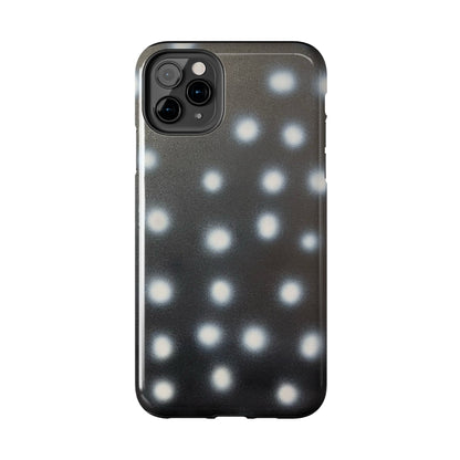 "coconut noir polka dot" airbrush iPhone case